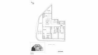 Apartment floor plan, 3 bedrooms in CORAL REEF APARTMENTS No. 11007